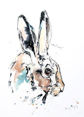Animals Hare - Harriet Unframed